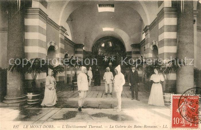 Le Mont-Dore Puy de Dome Etablissement Thermal La Galerie des Ba