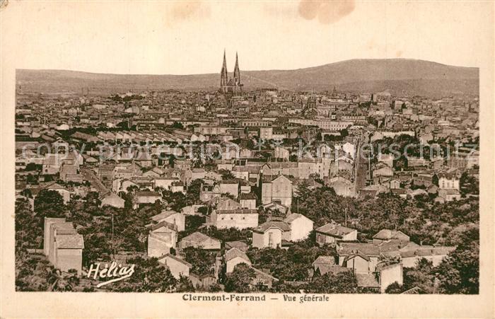 Clermont Ferrand Puy de Dome Panorama