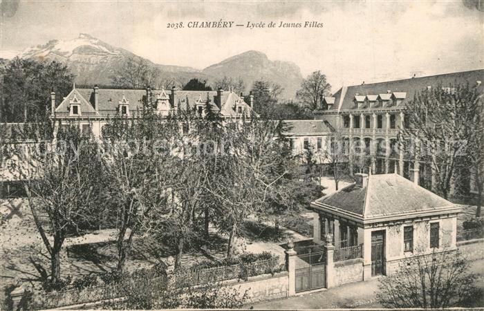 Chambery Savoie Lycee de Jeunes Filles