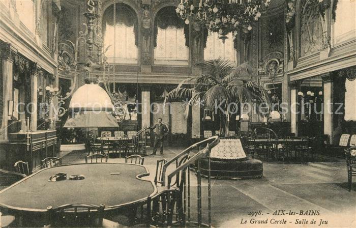 Aix-les-Bains Le Grand Cercle Salle de Jeu