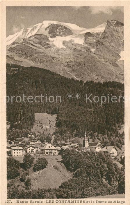 Contamines-Montjoie Les Dome de Miage