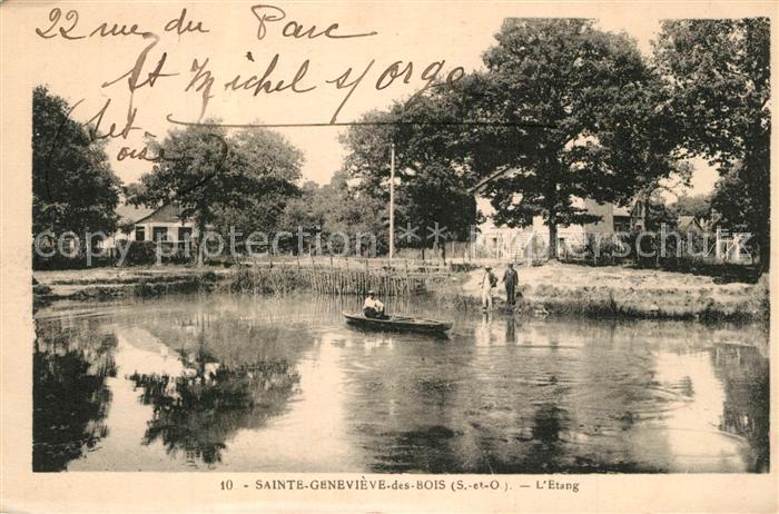 Sainte-Genevieve-des-Bois Loiret Etang