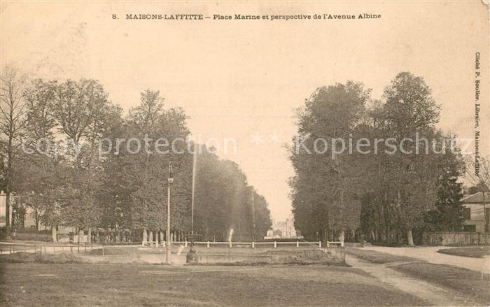 Maisons-Laffitte Place Marine Avenue Albine