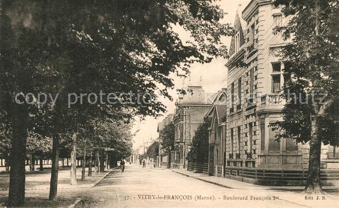 Vitry-le-Francois Boulevard Francois