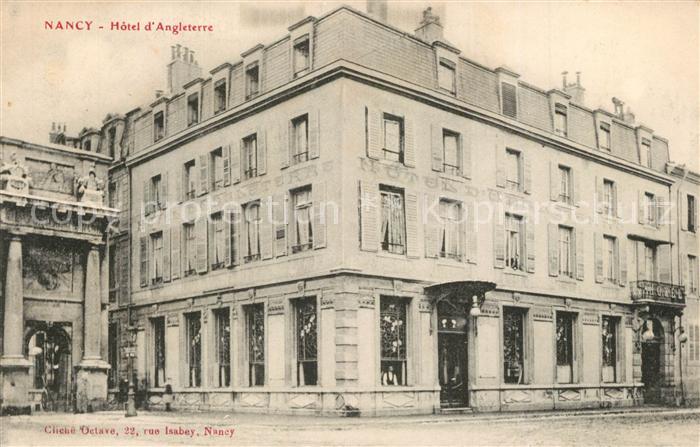Nancy Lothringen Hotel Angleterre