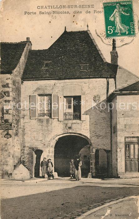 Chatillon-sur-Seine Porte Saint Nicolas