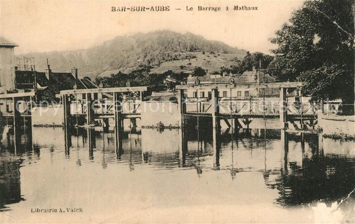 Bar-sur-Aube Barrage a Mathaux
