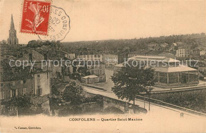 Confolens Quartier Saint Maxime