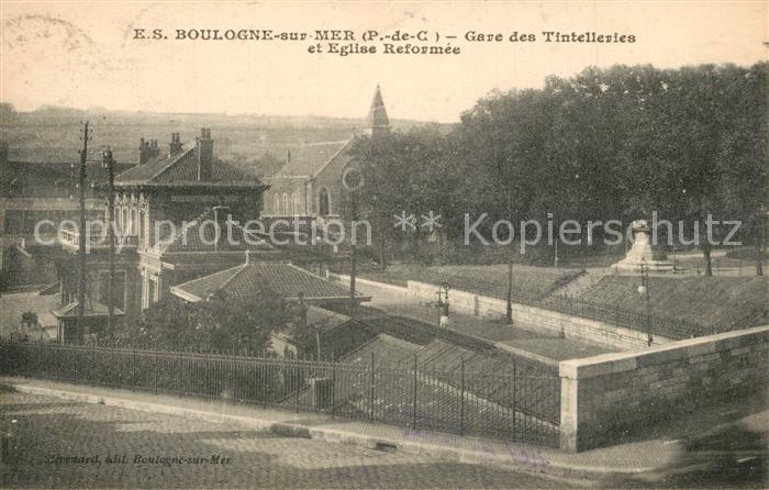 Boulogne-sur-Mer Gare des Tintelleries Eglise Reformee