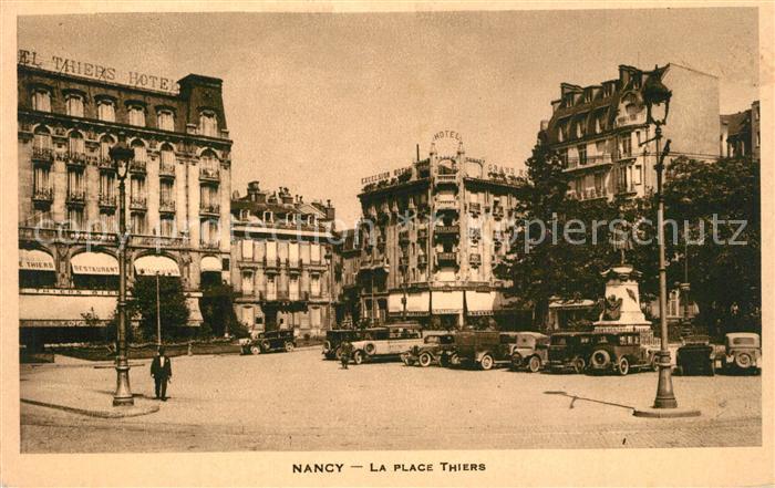 Nancy Lothringen La Place Thiers