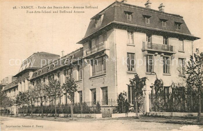 Nancy Lothringen Ecole des Beaux Arts Avenue Boffrand
