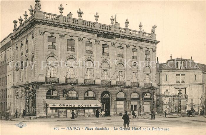 Nancy Lothringen Place Stanislas Le Grand Hotel Prefecture