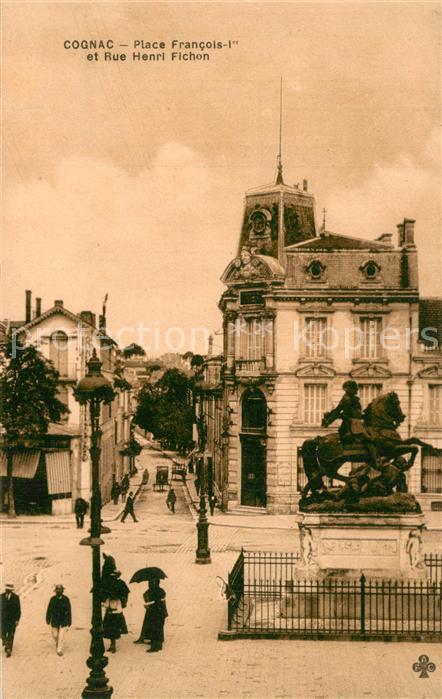 Cognac Charente Place Francois Rue Henri Fichon