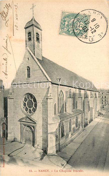 Nancy Lothringen Chapelle Ducale
