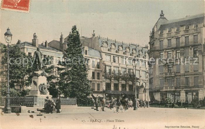 Nancy Lothringen Place Thiers