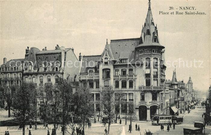 Nancy Lothringen Place Rue Saint Jean