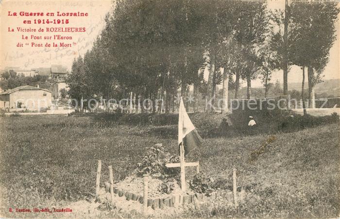 Rozelieures La Victoire Pont sur l Euron Pont de la Mort