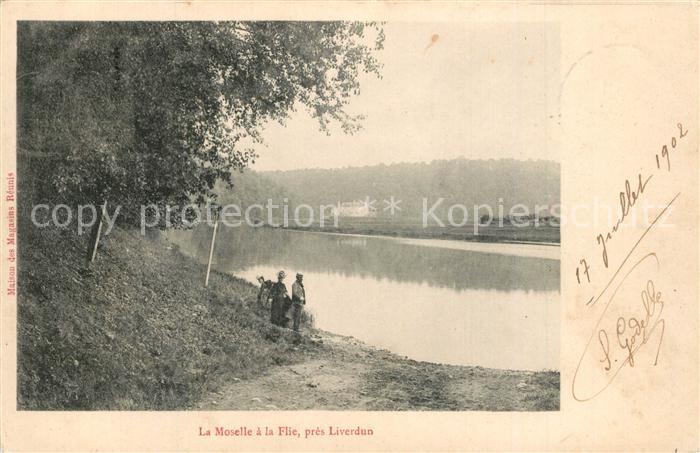 Liverdun La Moselle a la Flie