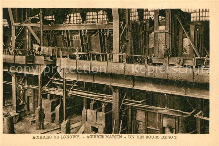 Longwy Lothringen Acierie Martin