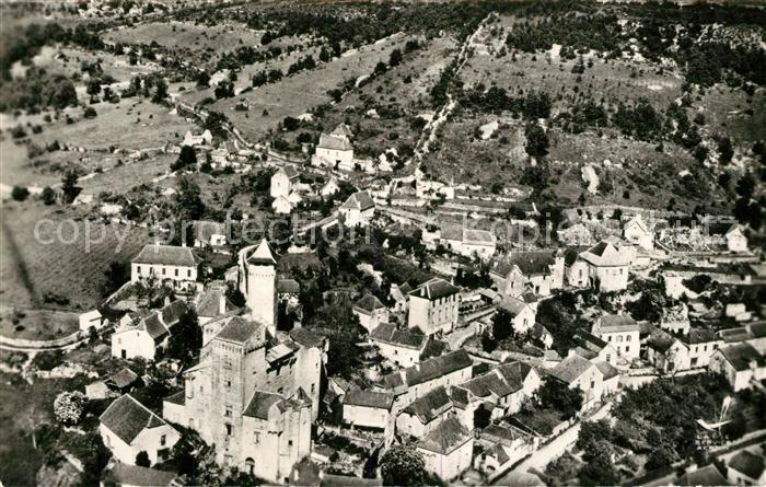 Salvagnac-Cajarc Fliegeraufnahme