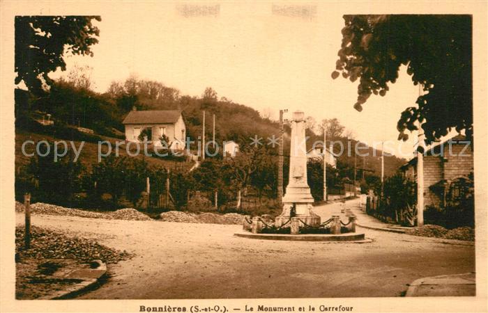 Bonnieres-sur-Seine Monument et le Carrefour