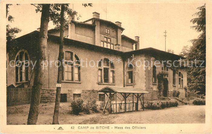 Bitche Moselle Camp Mess des Officiers