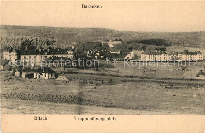 Bitsch Lager Truppenuebungsplatz Baracken