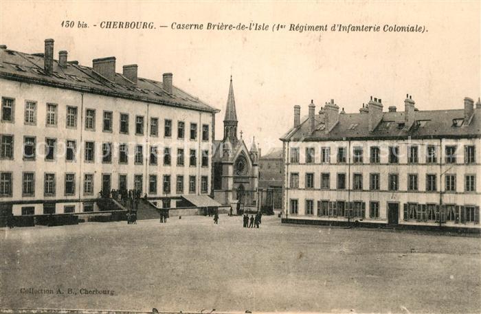 Cherbourg Caserne Briere de L_Isle