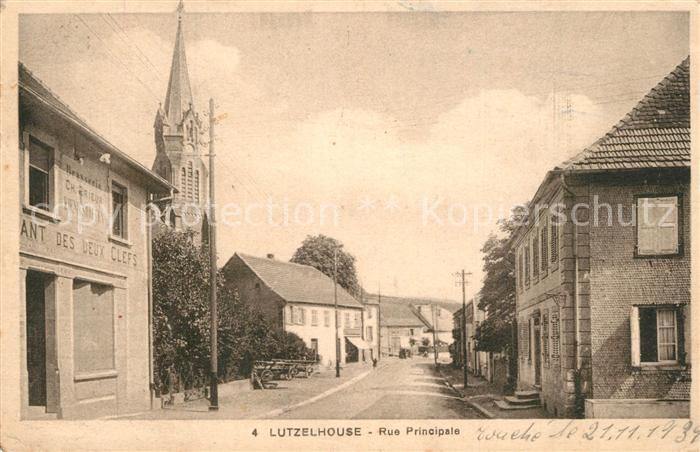 Lutzelhouse Rue Principale