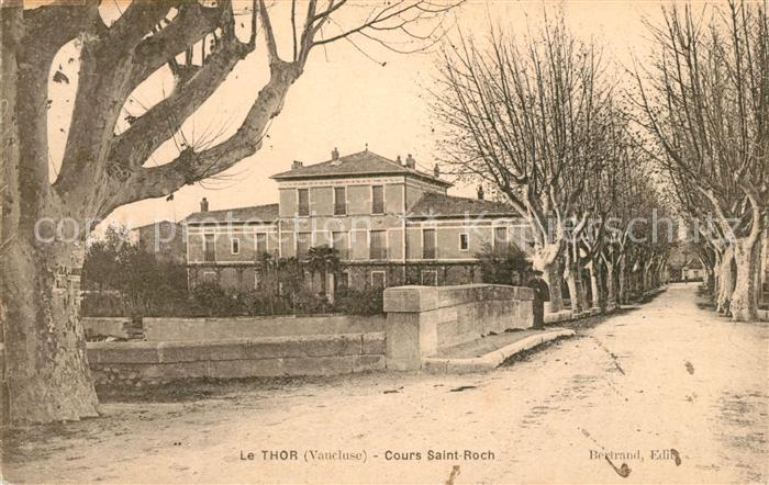 Le Thor Cours Saint Roch