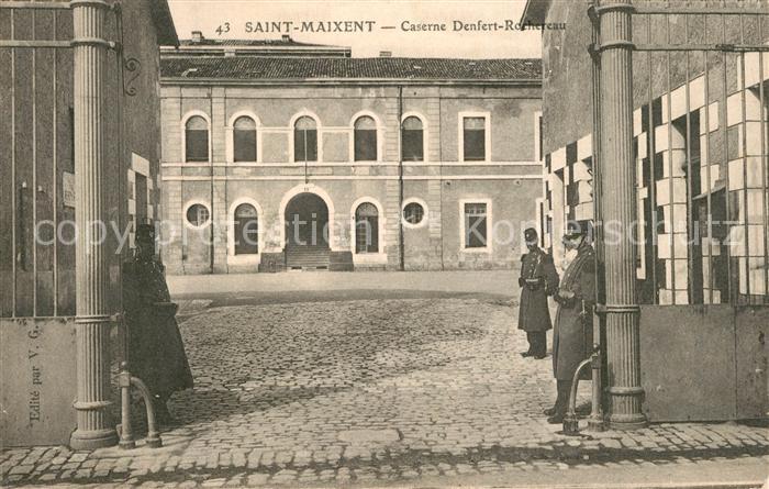 Saint-Maixent Sarthe Caserne Denfert Rochereau