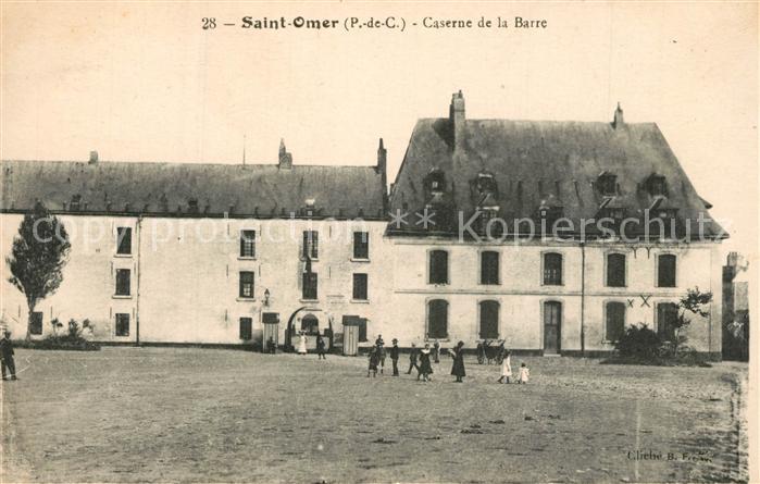 Saint-Omer Pas-de-Calais Caserne de la Barre