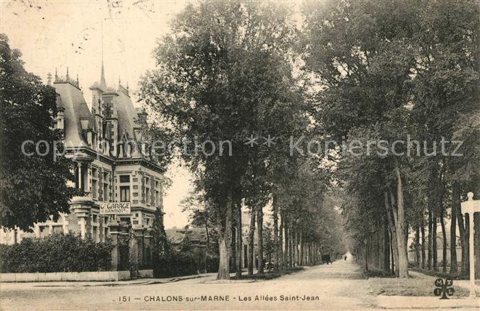 Chalons-en-Champagne Marne Les Allees Saint Jean