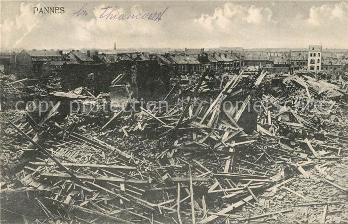 Pannes Meurthe-et-Moselle Westlicher Kriegsschauplatz