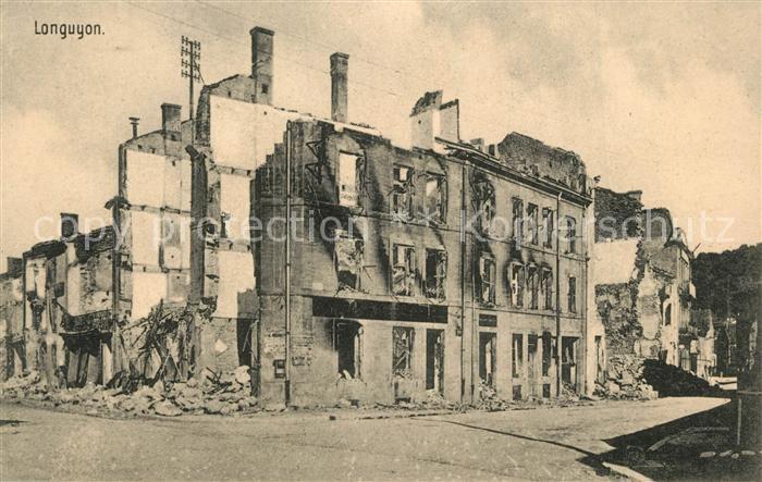 Longuyon Zerstoertes Dorf
