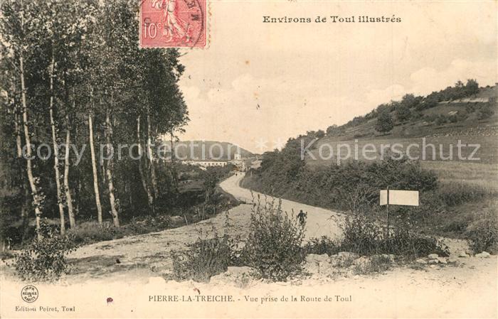 Pierre-la-Treiche Vue prise de la Route de Toul