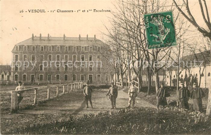 Vesoul Haute Saone Chasseurs 1er et 2me Escadrons