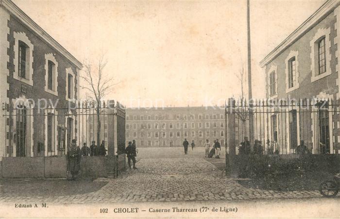 Cholet Caserne Tharreau 77e de Ligne