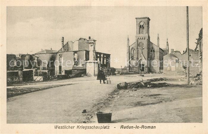 Audun-le-Roman Westlicher Kriegsschauplatz