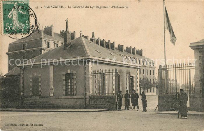 Saint-Nazaire Loire-Atlantique La Caserne du 64e Regiment d Infanterie