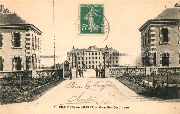 Chalons-en-Champagne Marne Quartier Corbineau