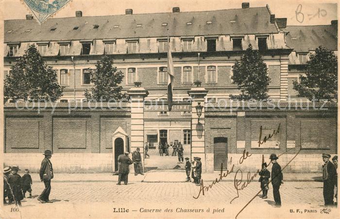 Lille Nord Caserne des Chasseurs a pied