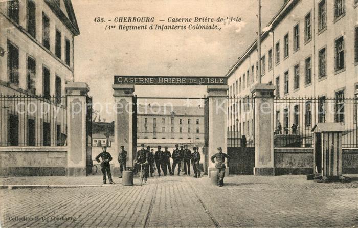 Cherbourg Caserne Briere de L Isle