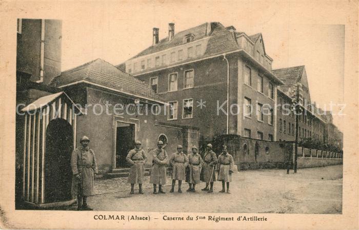 Colmar Haut Rhin Elsass Caserne du 5me Regiment d_Artillerie