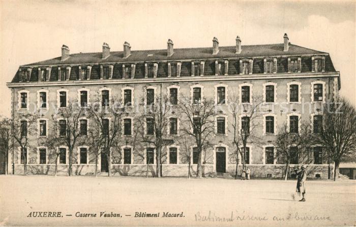 Auxerre Caserne Vauban Batiment Macard