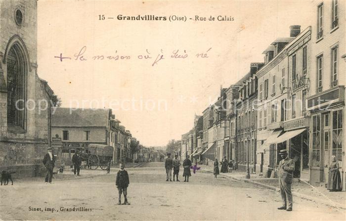 Grandvilliers Oise Rue de Calais