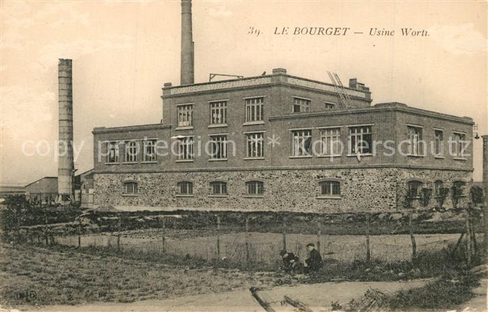 Le Bourget Seine-Saint-Denis Usine Worthington