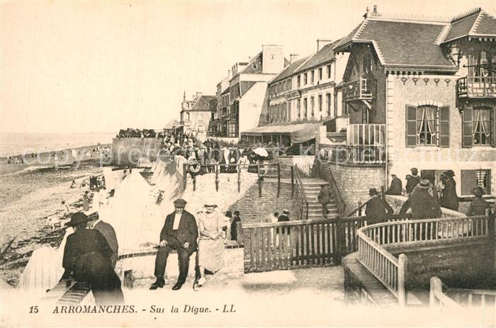 Arromanches-les-Bains Sur la Digue