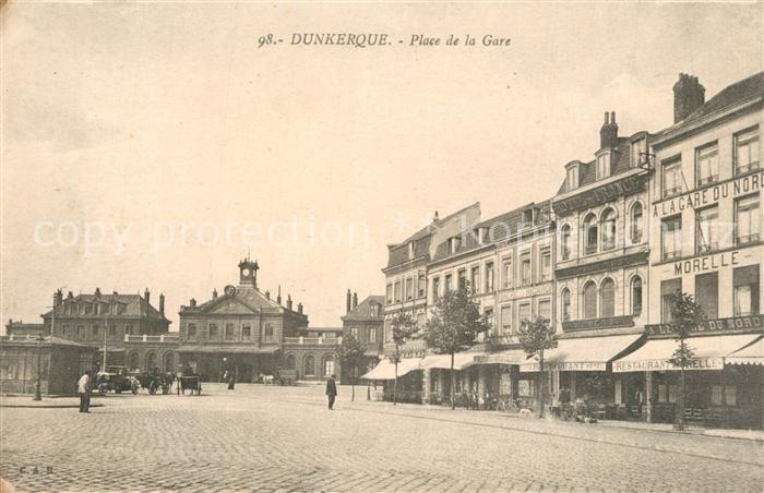 Duenkirchen Dunkerque Place de la Gare