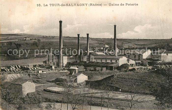 La Tour-de-Salvagny Usine de Poterie